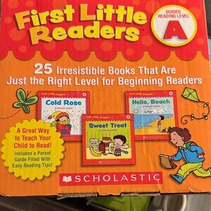 Scholastic First Little Readers Set - Red and Yellow